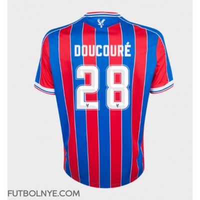 Camiseta Crystal Palace Cheick Doucoure #28 Primera Equipación 2025-26 manga corta Camiseta Crystal Palace Cheick Doucoure #28 Primera Equipación 2025-26 manga corta